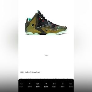 Nike LeBron 11 ‘ King’s Pride ‘